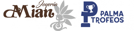 Logotipos Joyería Mian y Palma Trofeos
